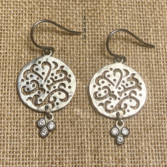 Silpada “Cut Above" Earrings - Picture 2 of 9